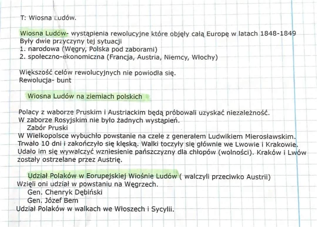 Przyczyna wiosny ludów: odkryj, co wywołało te rewolucje